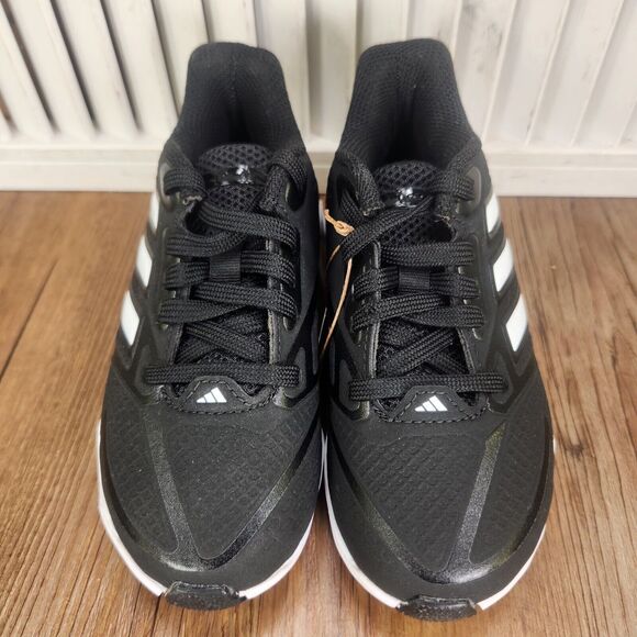 adidas Kids Black and White Athletic Sneakers - Picture 9 of 11